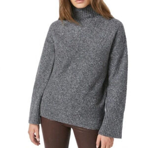 Frame High Low Turtleneck Sweater